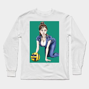 Volleyball Time Long Sleeve T-Shirt